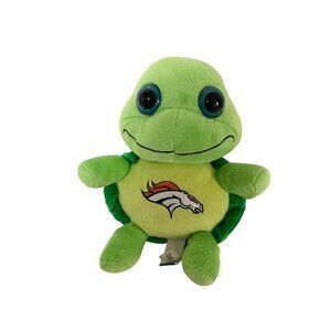 Forever Collectible Plush Turtle Denver Broncos Green Stuffed Animal Doll Toy 9.
